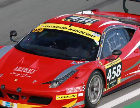24h Dubai: GT Corse Rinaldi Racing Team auf Rang vier