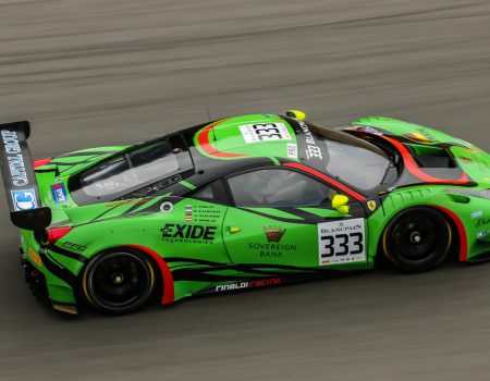 Podium in the Blancpain Sprint Series