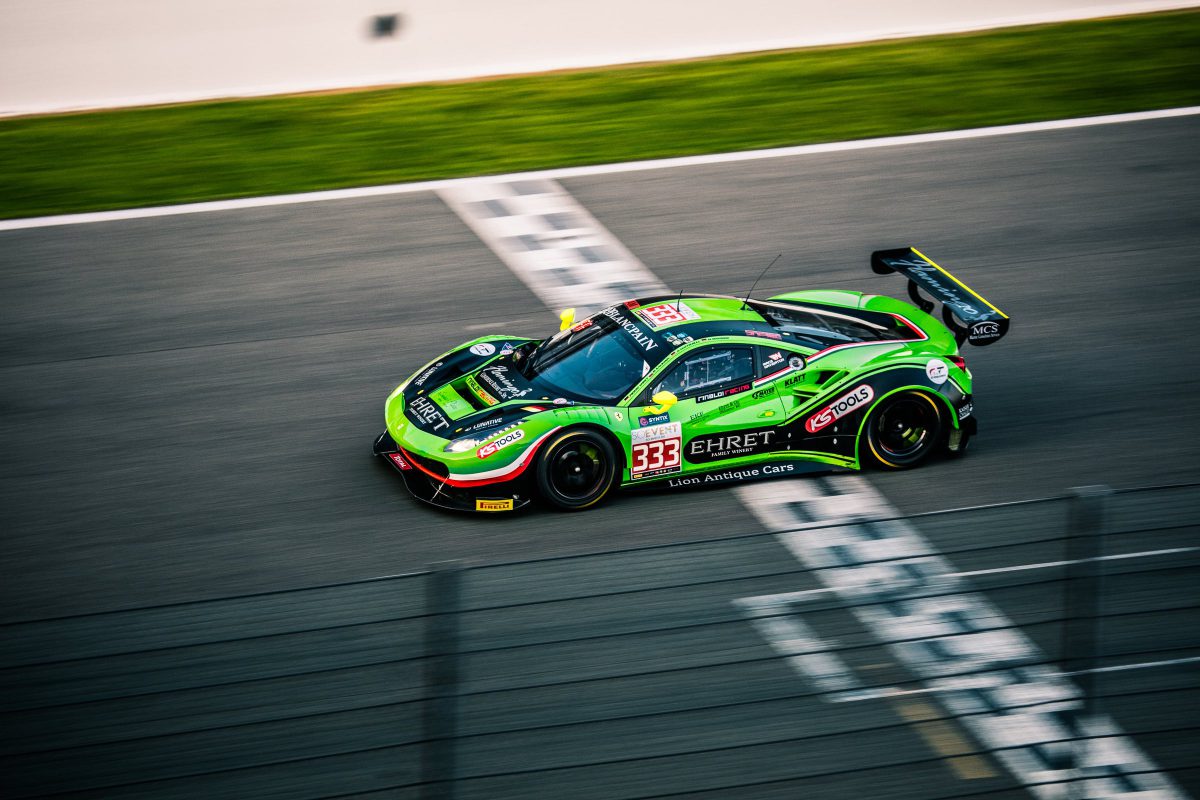 Podium At The 24 Hours Race Spa Rinaldi Racing